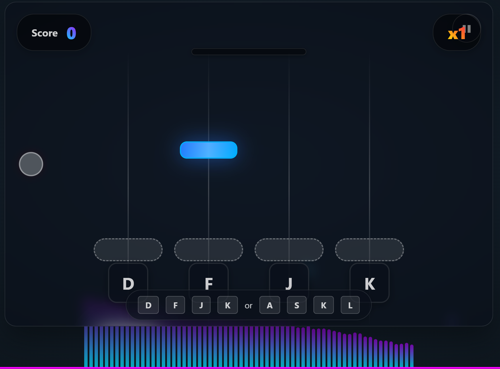 Rhythm Wave Game